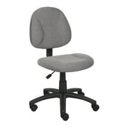Boss Office Products Beyond Basics Adjustable Office Task Chair without Arms, Multiple Colors