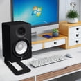 thumbnail image 3 of Studio Floor Monitor Stand, Bookshelf Speaker Stand with Thickened Structure, 3 of 5