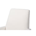 thumbnail image 6 of Baxton Studio Yashiya Mid-Century Modern Off-White Boucle Upholstered and Walnut Brown Finished Wood Rocking Chair, 6 of 7