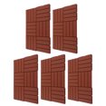thumbnail image 3 of 30 Uds. Baldosas de cubierta entrelazadas, baldosas de plástico antideslizantes e impermeables para suelo de Patio exterior, 3 of 8
