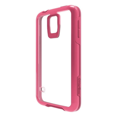 OtterBox Symmetry Series Hybrid Case for Samsung Galaxy S5 - Clear/Pink