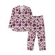 thumbnail image 1 of Fotbe Skull lips record Guitar Pijama de Hombre con Estampado de Manga Larga, Conjunto de 2 Piezas, Ropa de Dormir Suave y Cómoda con Bolsillos-XX-Large, 1 of 7