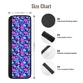 thumbnail image 3 of Refrigerator Door Handle Covers Set of 2, pink flower happy Skull Adjustable Non Slip Fridge Handle Covers, Appliance Handle Covers for Dishwasher Cuteness Oven Kitchen Decor, 3 of 6