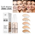thumbnail image 2 of Biplut 30g Liquid Foundation Non-Fading Cover Pores Avoid Water Loss Cosmetic Primer Concealer Moisturizing Skin Cream for Adult (Color 3), 2 of 13