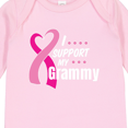 thumbnail image 4 of Inktastic Breast Cancer Awareness I Support My Grammy with Pink Ribbon Boys or Girls Long Sleeve Baby Bodysuit, 4 of 5