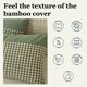 thumbnail image 5 of Conjunto de 2 Shams de Almohada de Cuadros | Tamaño estándar 19x29 pulgadas | Fundas de almohada de tela lavada a cuadros y a cuadros | Fundas de almohada decorativas para dormitorios de granja, 5 of 6
