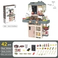 thumbnail image 4 of Juego de Juguetes de cocina de simulación BANYUO 42 piezas 63cm, 4 of 4