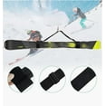 thumbnail image 2 of HUGFEGWE Sangles de Ski, Sangle de Transport pour Ski, Harnais de Ski, Sangles de Fixation pour Planche à Neige, Sangles de Ski Réglables Épaule de Planche à Neige AZ824-13743, 2 of 7