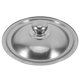 thumbnail image 1 of Tapas de olla universales para cocinar tapa de olla redonda de acero inoxidable cubierta de sartén de repuesto con asa tapa de sartén para utensilios de cocina 20 cm, 1 of 5