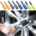 thumbnail image 4 of Brosse de Lavage de Roue de Voiture Portable en Microfibre Gris, 4 of 8