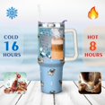 thumbnail image 4 of 40 oz Cute Pug Tumbler with Handl Straw, Stainless Steel Insulated Cup with Lid and Straw, Travel Mug,Gifts for Women, 4 of 6