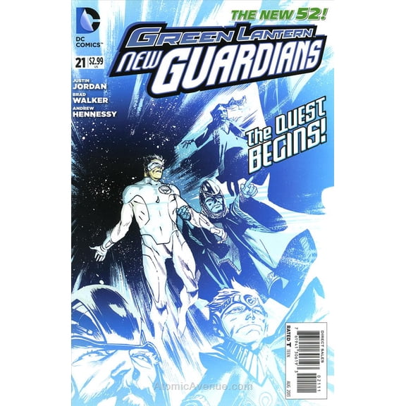 Green Lantern: New Guardians #21 VF ; DC Comic Book