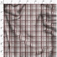 thumbnail image 3 of Soimoi Brown Moss Georgette Fabric Gingham Check Print Fabric by Yard 42 Inch Wide, 3 of 5