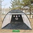 thumbnail image 3 of Outdoor Indoor and Outdoor Golf Chipping Net Set Collapsible Golf Pitching Cages Foldable Golf Practice Net Golf Training Equipment Kit, 3 of 6