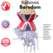 Bonka Bird Toys 2875 Union Jack Cake