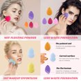 thumbnail image 4 of Juego de esponjas de maquillaje de 8 uds, herramienta de cosméticos de belleza, esponja para polvo Facial impecable, esponjas para base de mezcla para líquido, crema, polvo Adepaton 2035550-1, 4 of 8