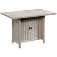 thumbnail image 1 of Sauder Costa Contemporary Wood Home Office Conference Table in Chalked Chestnut, 1 of 18