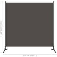 thumbnail image 4 of vidaXL 1-Panel Room Divider Anthracite 175x180 cm, 4 of 4