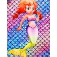 thumbnail image 6 of WIBACKER 3-12Y Girls Short Sleeve Mermaid Nightgown Soft Kids Nightdress Pajamas for Toddler to Big Girl Nightie Dress, 6 of 10