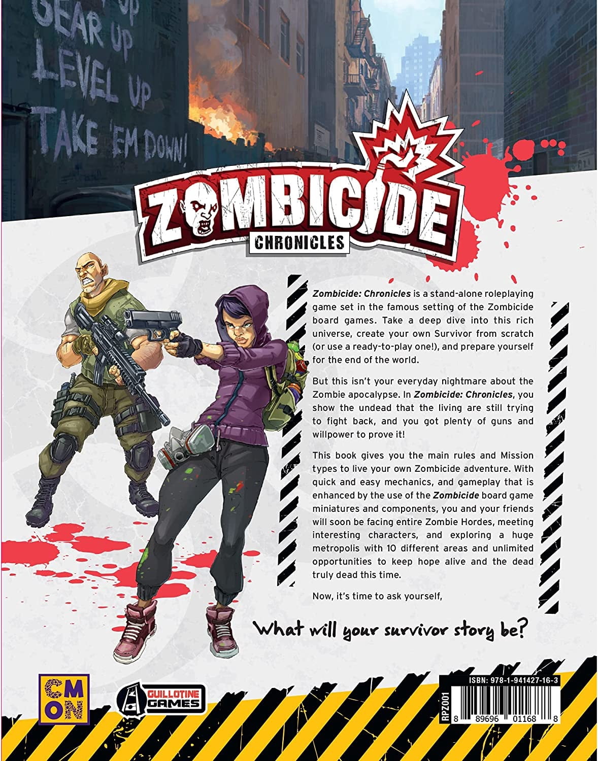 Zombicide Chronicles The Roleplaying Game Core Book