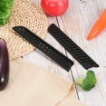 thumbnail image 6 of Uxcell Portable PP Knife Sheath Cover Sleeves Knives Edge Guard for 8" Bread Knife, Black 2 Pack, 6 of 6