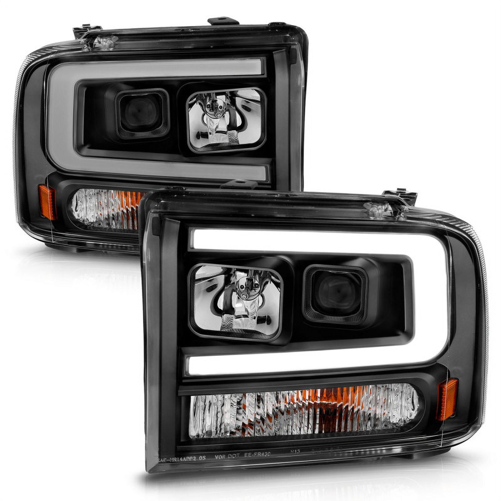ANZO USA 111551 Projector Headlight Fits select: 2005-2007 FORD F250, 2005-2007 FORD F350