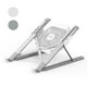 thumbnail image 2 of Bearachild Soporte plegable para portátil y tableta Soporte para Pro Soporte para portátil con ventilador de refrigeración para facilitar su Juegos de teclado y mouse para computadora, 2 of 6