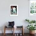 thumbnail image 3 of Art.com Oregon Travel Poster, Troutdale Art Print, White Frame Wall Art, 21" x 29", 3 of 5