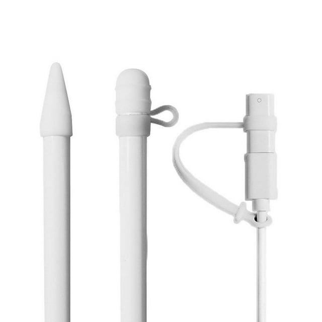 Anti-lost Cap Holder Nib Cover Dust-proof Lightning Cable Cable Tether Adapter Tether Kit Lightweight Silicone for iPad Pro Apple Pencil