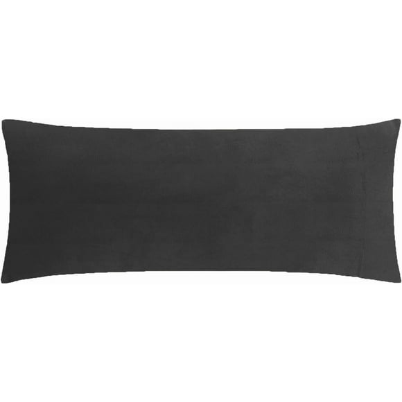 AIR-Full Body Pillow with Removable Cover for Adults - Soft & Fluffy Body Pillow for Side Sleepers - Long & Breathable Body Pillow (20 X 54,Grey)