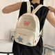 thumbnail image 4 of Cute Star Preppy School Bag Y2K Mini Mochila Estética para Niñas (blanco), 4 of 9