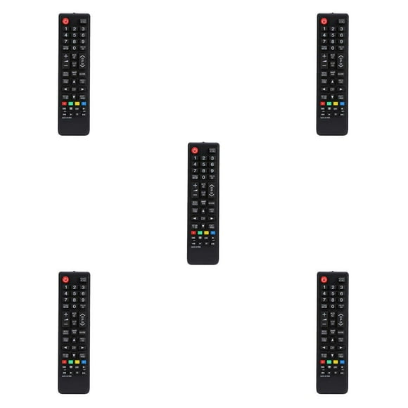 crativent Télécommande de Téléviseur Intelligent de Remplacement pour AA59-00602A LCD LED Neuf 19*4cm 5Ensemble
