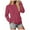 Z1-Hot Pink, variant on vigerkar Womens Long Sleeve Sweatshirts Casual Crewneck Cute Pullover Tops Lightweight Sweatshirt with Pocket (White, S)