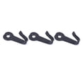 thumbnail image 4 of 10Pcs/lot Key Hooks Hangers Black Wall Mounted Hooks Rustic Key Coat Bag Hat Hanger Rustic Clothes Hooks Wall Hanging Hooks, 4 of 5