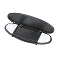 thumbnail image 2 of funtasica 2x Sun Visor Mirror Frame Cover Plates for MINI R55 R56 R60 2007-2014 Black, 2 of 8