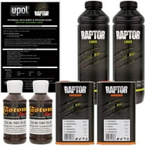 Raptor Dakota Brown Urethane Spray-On Truck Bed Liner Texture Coating, 2 Liters