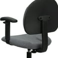 thumbnail image 7 of Flash Furniture Bruce Drafting Chair with Arms, Gray, 7 of 7