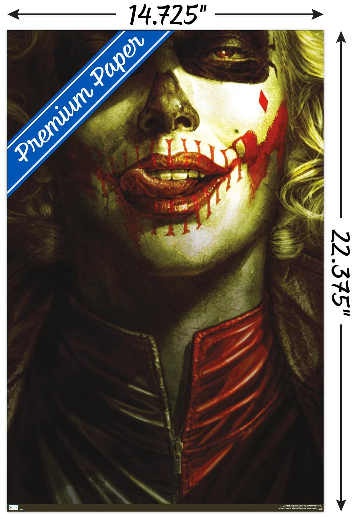 DC Comics - Harley Quinn - Batman: Damned Wall Poster, 14.725" x 22.375"