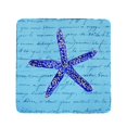 thumbnail image 1 of Betsy Drake CT991 Blue Starfish Coaster - Set of 4, 1 of 1