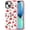Cherry, variant on for iPhone 13 Case Cute - Durable Shockproof 6.6 ft Drop Impact Phone Case - Funny Cherry Design (6.1") Glitter Pink