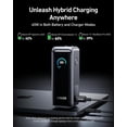 thumbnail image 4 of Anker Prime Power Bank, 9,600mAh Battery Pack with 65W Output, Black, 4 of 6