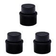 thumbnail image 2 of 3 Pack Black Press-Type Soda Bottle Stoppers, Reusable Carbonation Preserving Sealing Caps for Carbonated Beverage Bottles, Leakproof & Food-Grade Silicone Bottle Covers, Dishwasher Safe, 2 of 5
