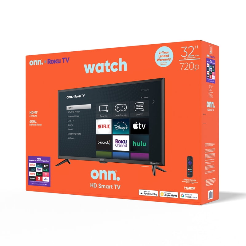 onn 32" Class HD (720P) Smart LED TV (100012589) gallery view