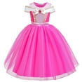 thumbnail image 5 of Princess Dress Aurora Costume Girls Costumes Birthday Party Dress up for Girls 2T 3T(Q99), 5 of 6
