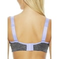 thumbnail image 2 of Women's Pour Moi 97003 Energy Empower Convertible Underwire Sports Bra (Grey Marl/Purple 36C), 2 of 2
