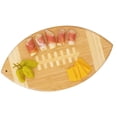 thumbnail image 1 of Tabla de Fútbol americano de bambú para desayuno cena o como tabla de cortar 30 x 17 cm JM, 1 of 5