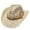 Beige, variant on HNMKIU Stylish Unisex Adult Summer Cowboy Hat for Sun and Casual Beach Wear Khaki,One Size