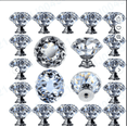 thumbnail image 2 of Glass Cabinet Handles, Clear Glass Exquisite Patterned Drawer Pull, 12 Exquisite Patterned Glass Handles for Drawers And Cabinet Doors Elegant Furniture Upgrade, 2 of 5