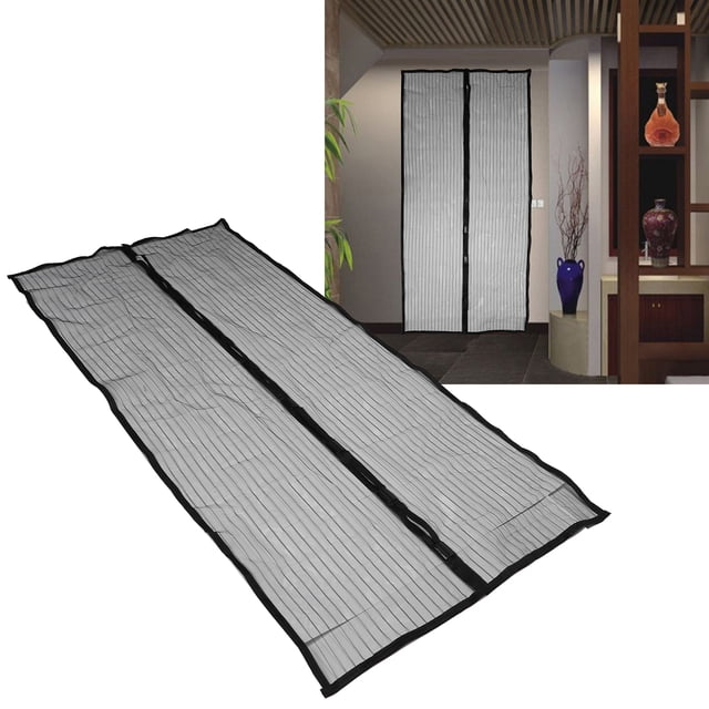 Cortina de Puerta RV Pantalla Magnética para Cifrado Barra Vertical Malla Fibra Poliéster Ventiladores de Ventana ANGGREK Otros