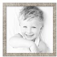 thumbnail image 2 of ArtToFrames 21" x 21" Vintage Code White Crackle Picture Frame, 21x21 inch Silver Wood Poster Frame (WOM-5250),  Pack, 2 of 7